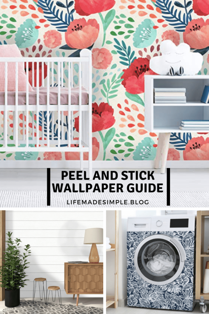 Peel and stick wallpaper guide