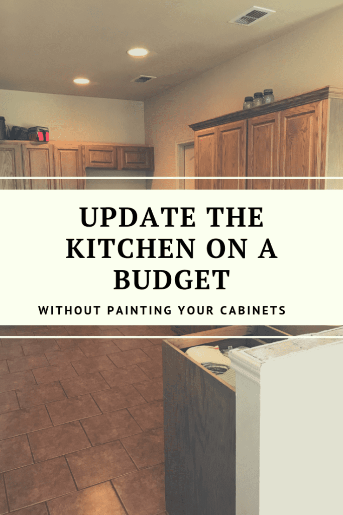 How To Update Wood Cabinets No Painting, How To Lighten Wood Cabinets Without Painting