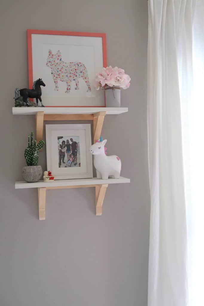 simple diy shelf | ikea look alike