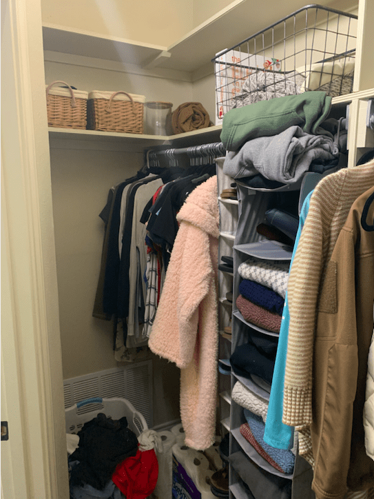 How to DIY a Main Bedroom Closet for Less than $250