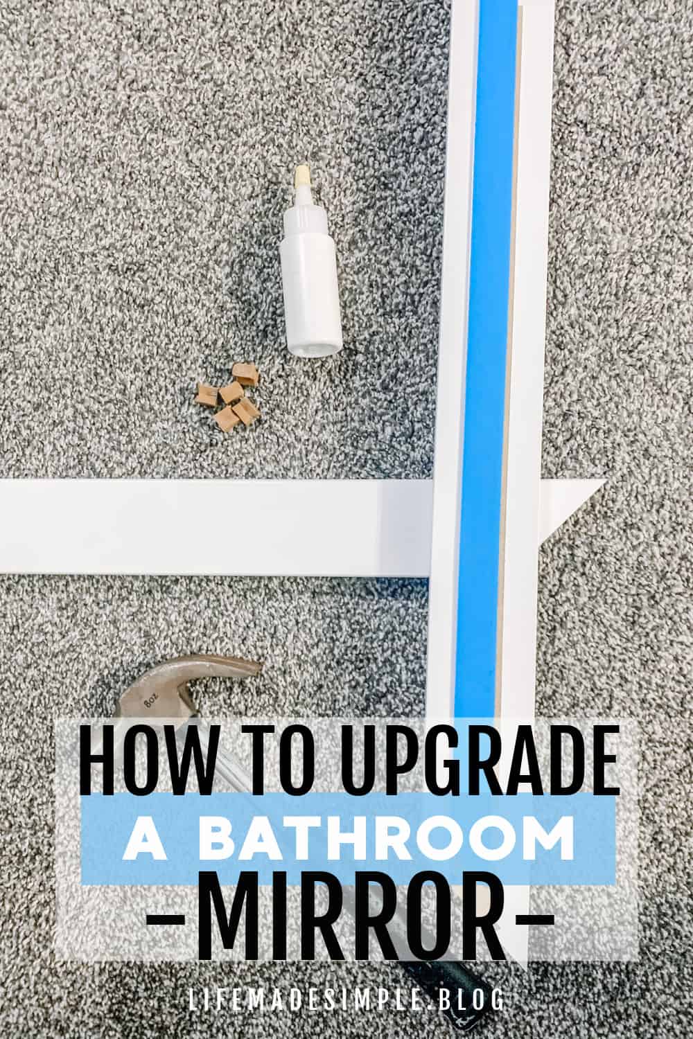 How to upgrade a bathroom mirror