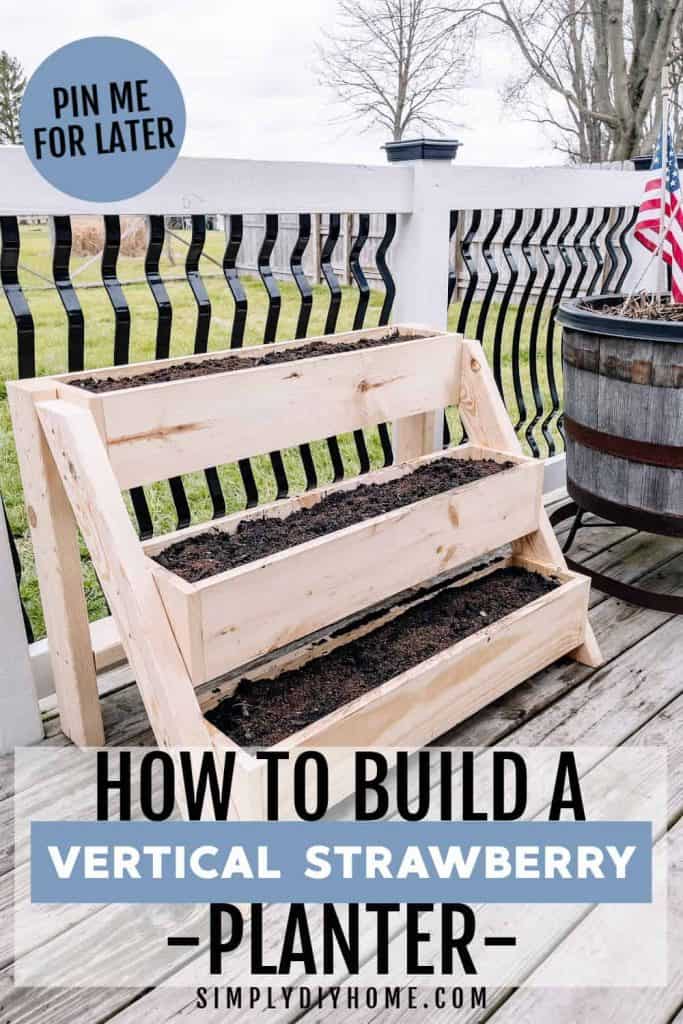 DIY raised garden planter