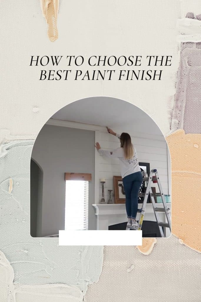 Choosing the right paint sheen