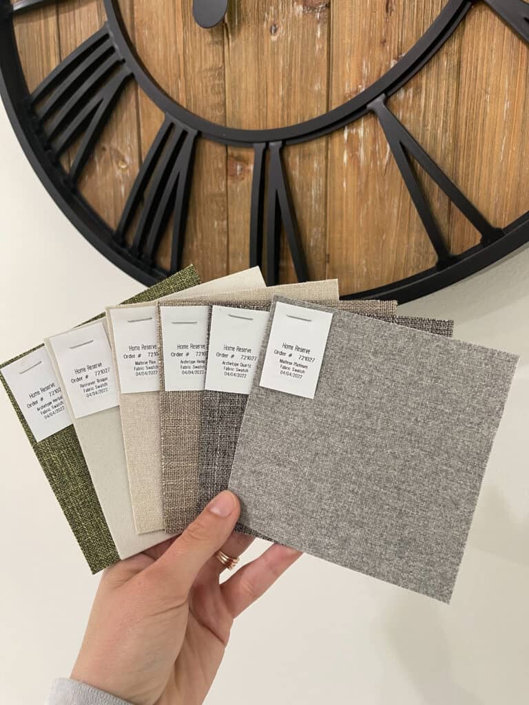 Home Reserve Fabric Samples