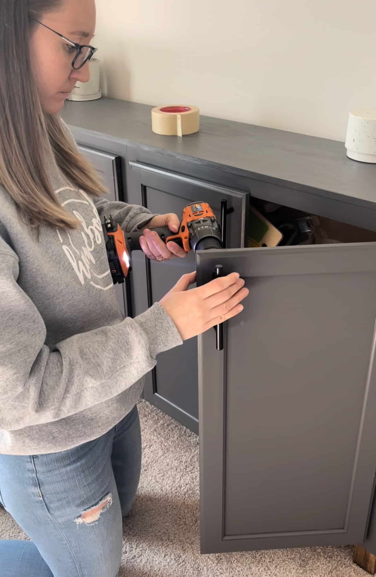 Easy DIY Sideboard Cabinet: How To Build From Stock Cabinets - Simply ...