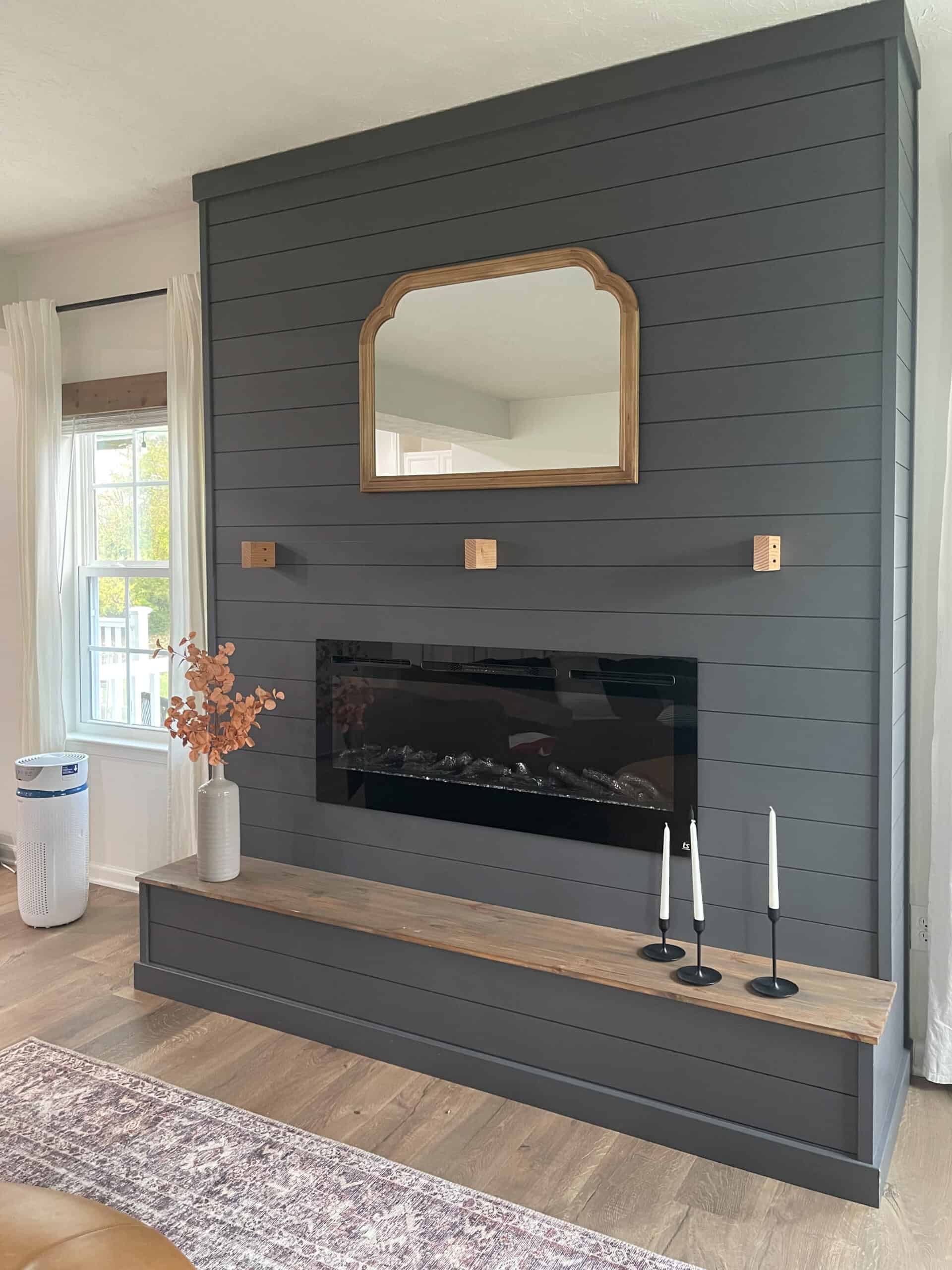 How To Build a DIY Mantel Shelf Simply DIY Home