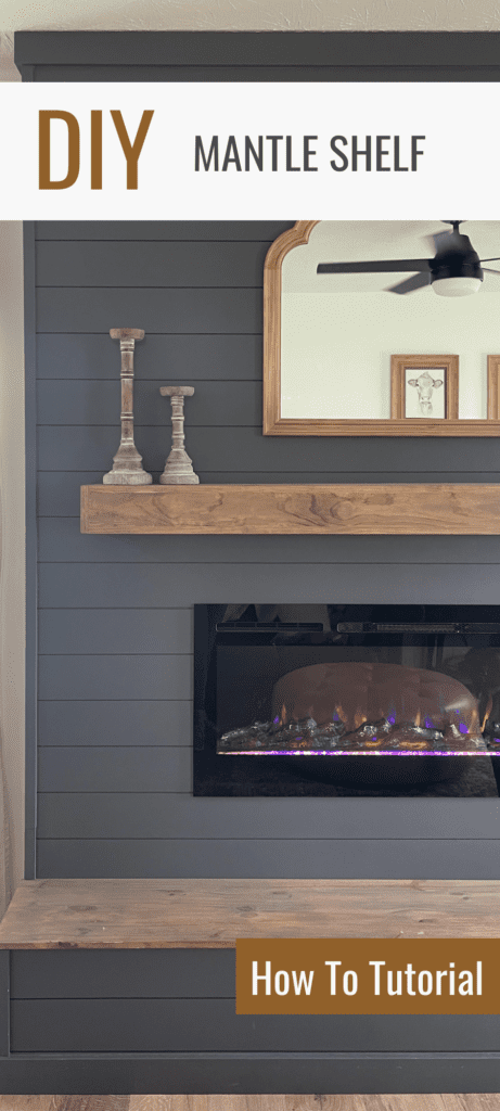 ᑕ❶ᑐ Level Up Your DIY Skills with a Floating Fireplace Mantel