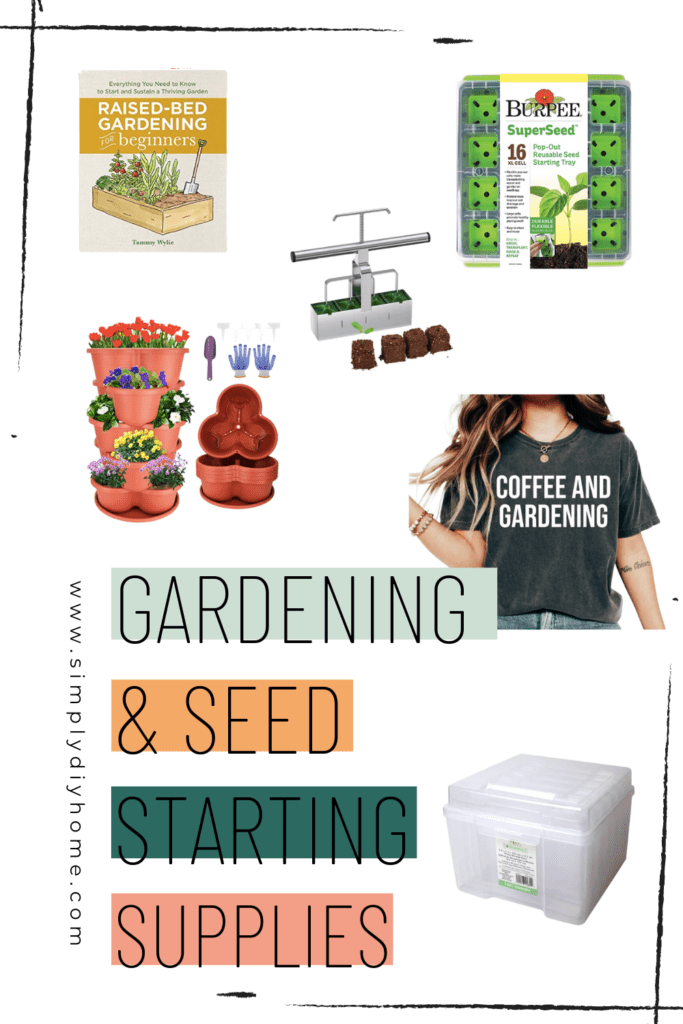 25 Gardening and Seed starting supplies