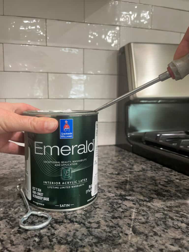 How to Open a Paint Can: Easiest Methods