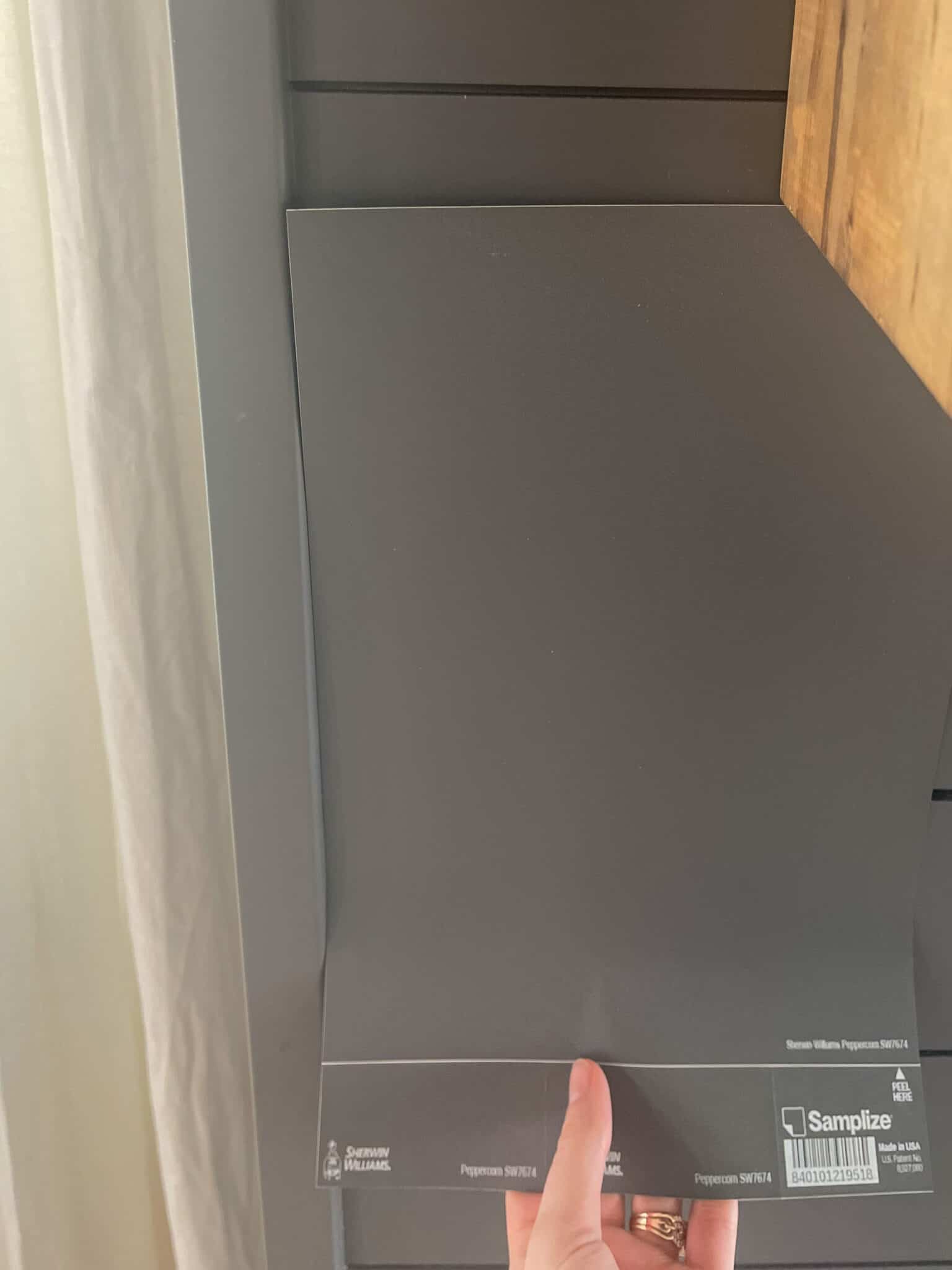 Snowbound Sample Sherwin Williams Snowbound SW 7004: Paint Color Overview - Simply DIY Home