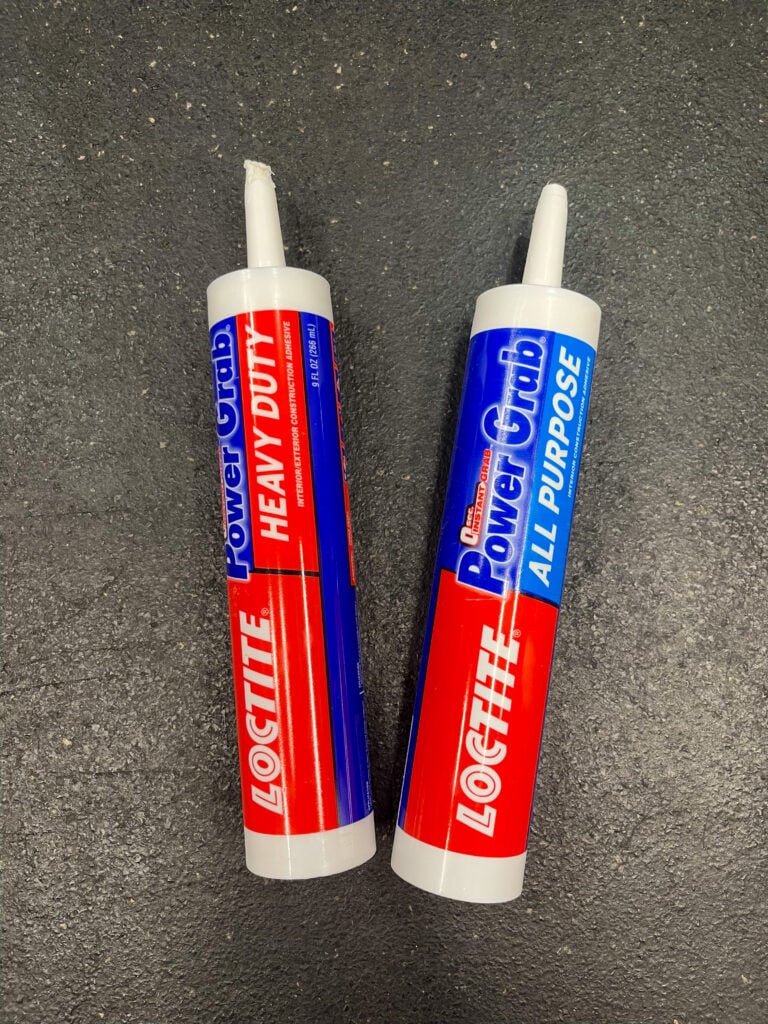 Two different Loctite adhesvies. 