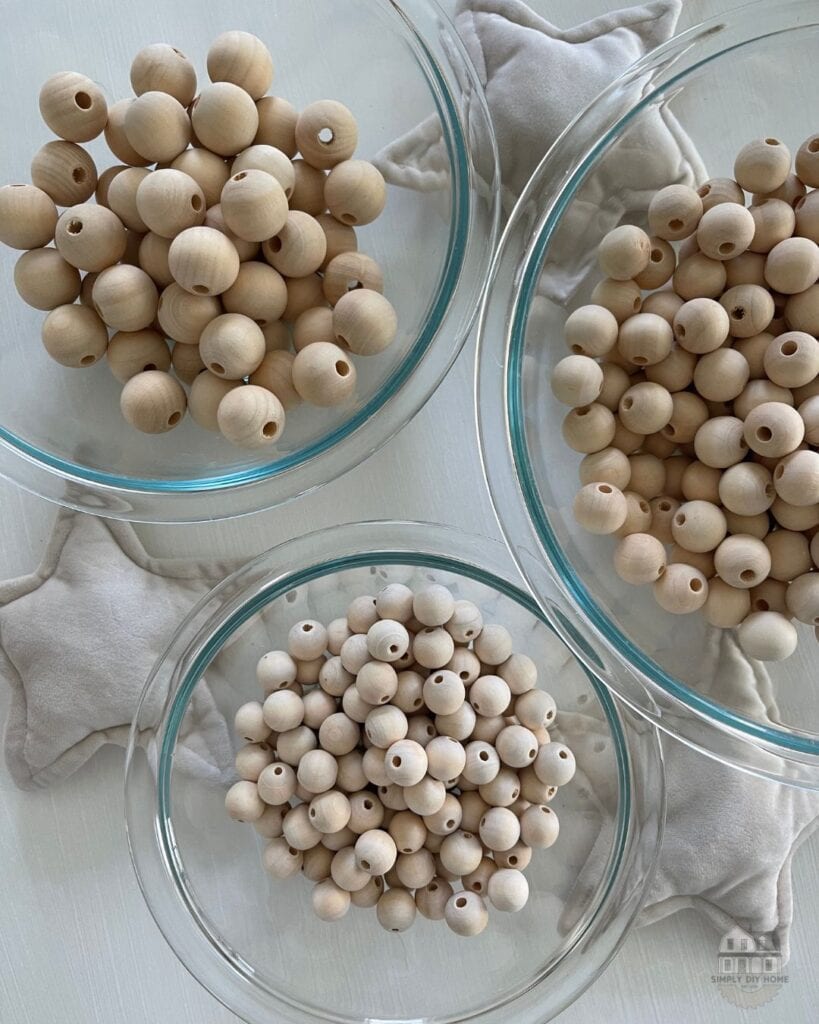 Bowl full of beads.