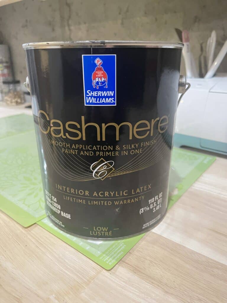 Sherwin Williams Cashmere paint. 