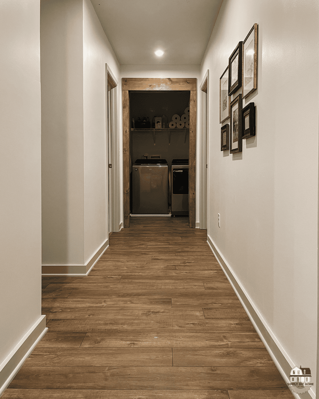 A Honest Review Of Select Surfaces Laminate Flooring: Loft Makeover