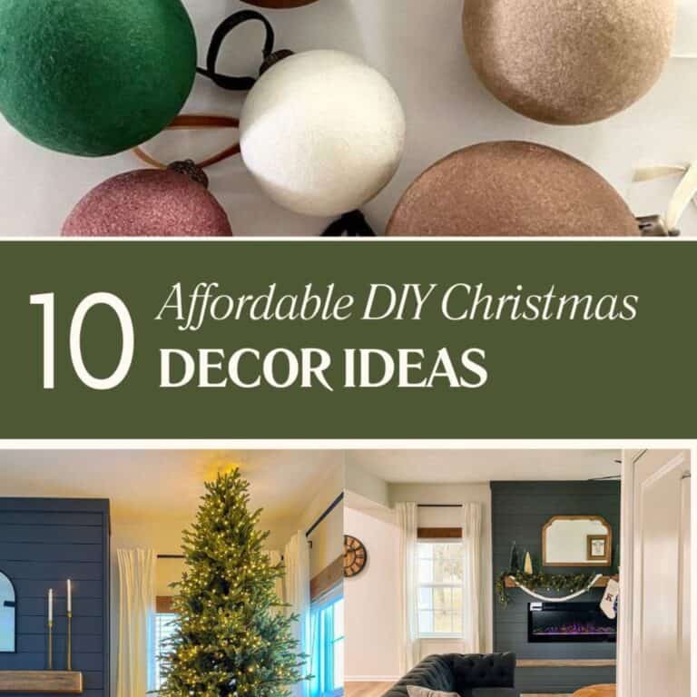 10 Affordable DIY Christmas Decor Ideas