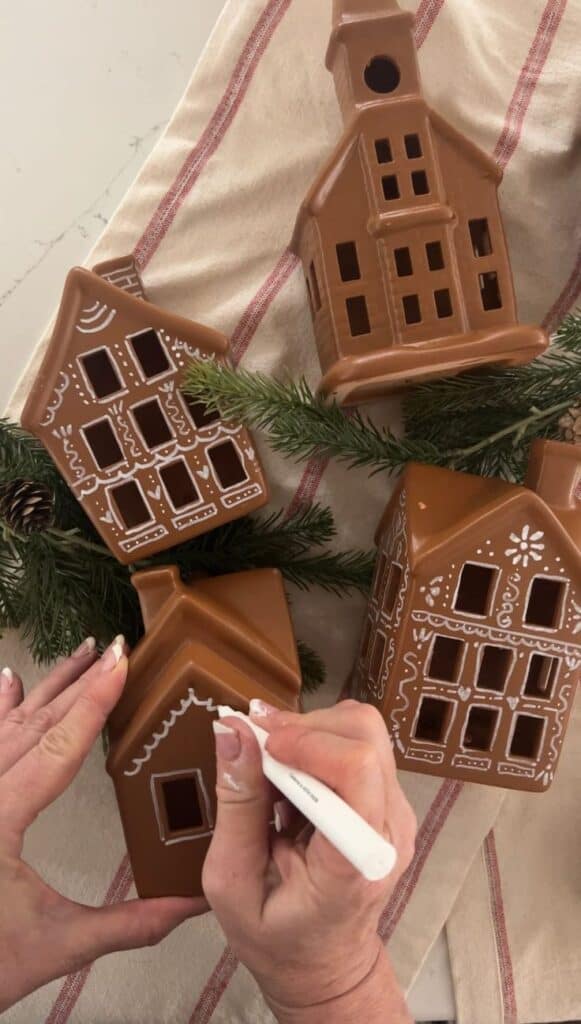 Gingerbread houses.